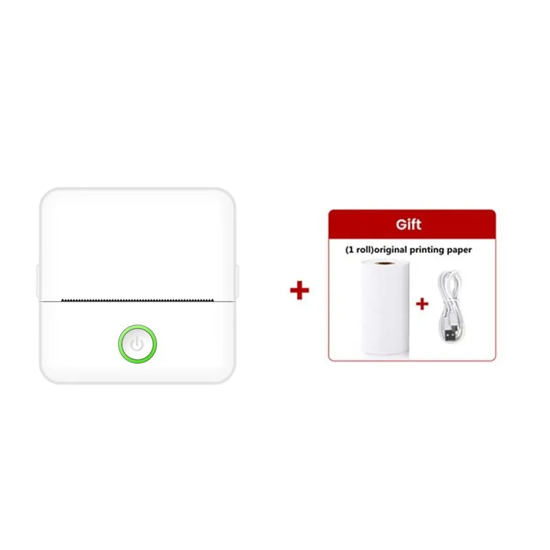 Mini Impressora Térmica Portátil Bluetooth - Sem Tinta