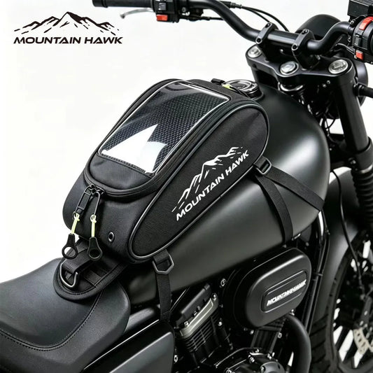 Bolsa De Tanque Motoqueiro Porta Celular Gps E Compartimento Luva