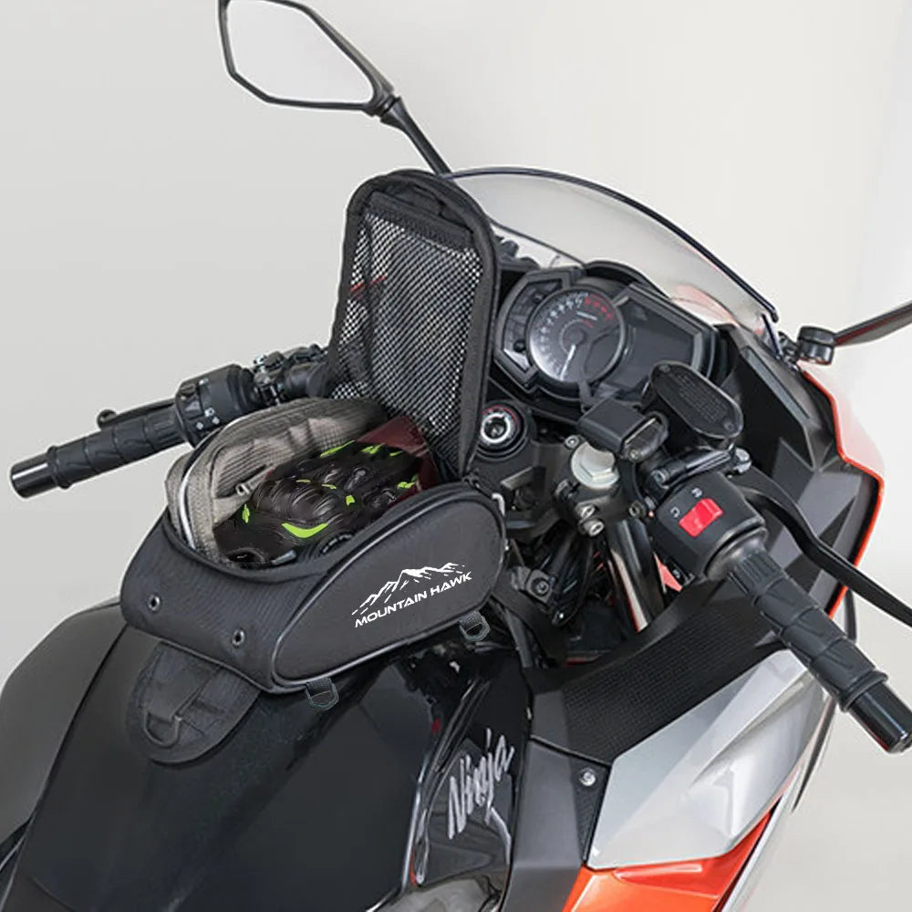 Bolsa De Tanque Motoqueiro Porta Celular Gps E Compartimento Luva