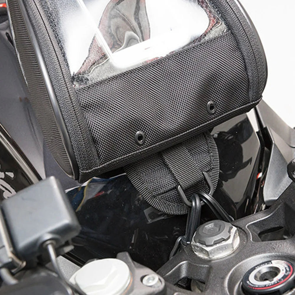 Bolsa De Tanque Motoqueiro Porta Celular Gps E Compartimento Luva
