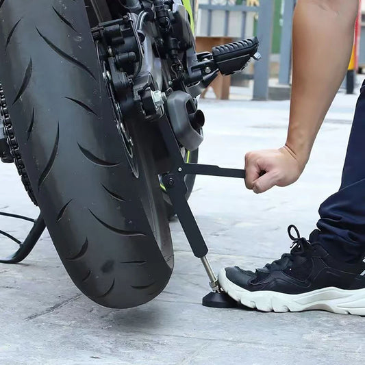 Cavalete de Elevação Portátil Pró - Suporte Lateral para Moto