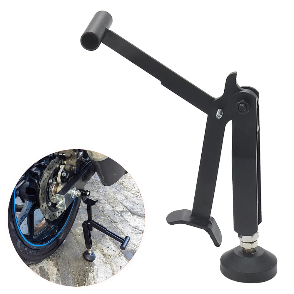 Cavalete de Elevação Portátil Pró - Suporte Lateral para Moto