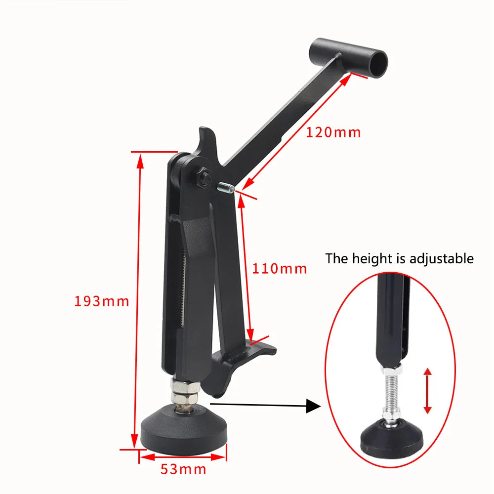 Cavalete de Elevação Portátil Pró - Suporte Lateral para Moto